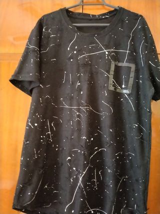 Bermudas de cargo+camiseta de hombre 