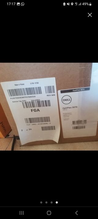 Oferta! Dell Optiplex 3070 + Monitor Philips+ tecl