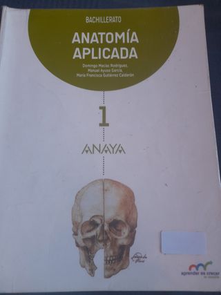 Anatomía aplicada. 1 bachillerato 