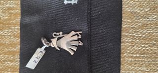 Colgante plata pastor/a