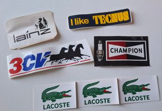 Lote pegatinas vintage