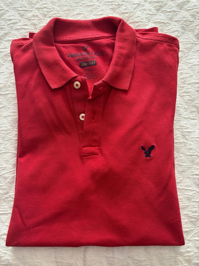 Polo rojo American Eagle