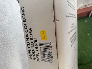 Cuna colecho Asalvo Baby rosa.