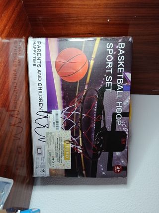 Canasta baloncesto con contador