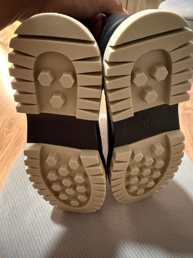 Botas Zara mujer negras - talla 39