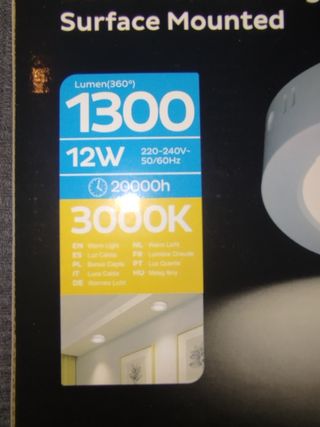 Focos LED (x3)