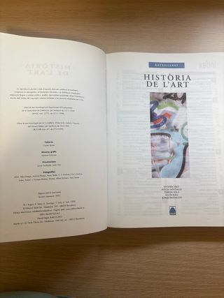 HISTORIA DE L'ART 1r BATX. (Catalan Edition)