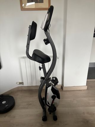 Bicicleta estática plegable