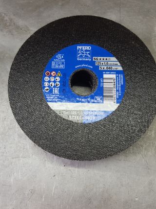 25 Discos corte PEERED 125mm x 1 mm grueso