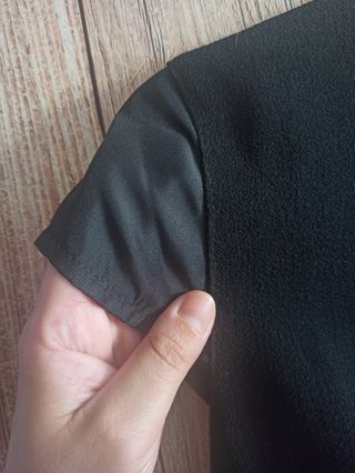 Vestido Minueto Negro Dorado - Talla M
