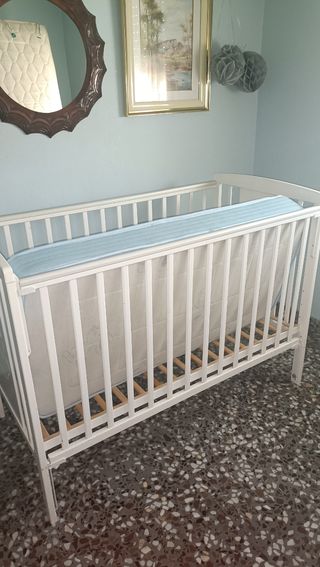 Cuna colecho bebé blanco