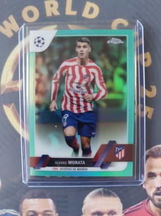 Cromo Morata Topps Chrome UCL 102/199