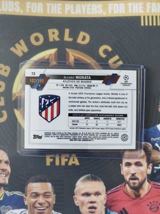 Cromo Morata Topps Chrome UCL 102/199