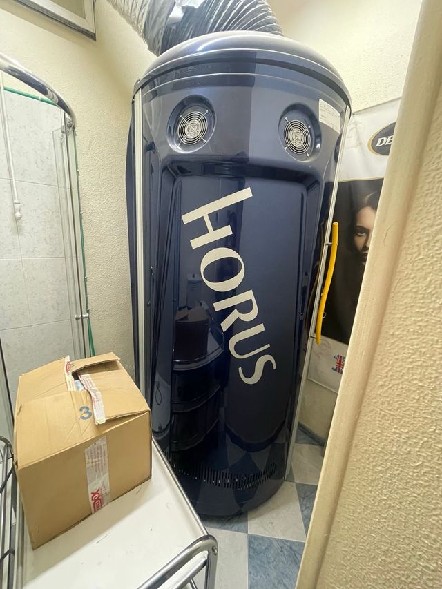 Cabine de bronzeamento HORUS azul