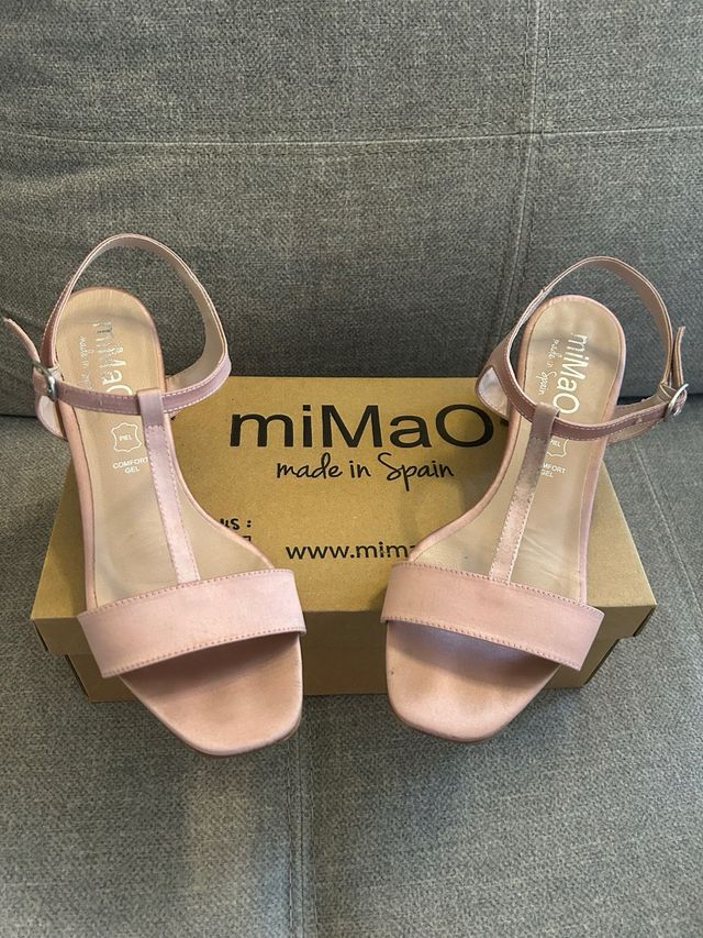 Sandalias Mimao rosa palo - T.40