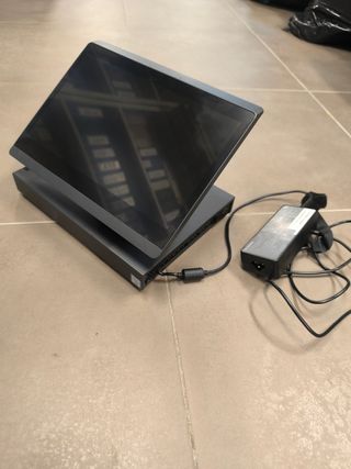 Lenovo PC videoconferencia gris