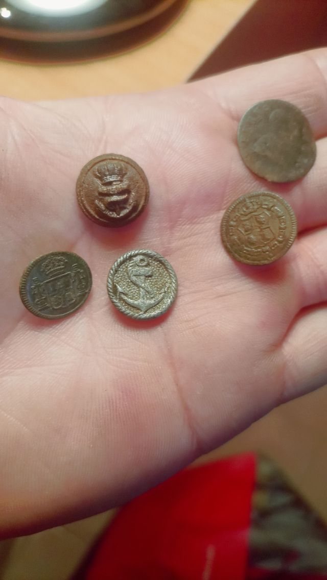 Colección botones antiguos