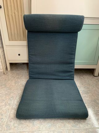 Cojín sillón IKEA POÄNG azul oscuro