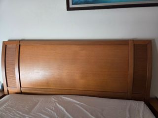Dormitorio matrimonio nogal 150x200