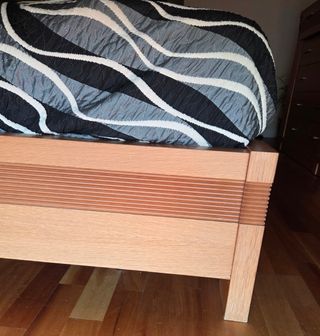 Dormitorio matrimonio nogal 150x200