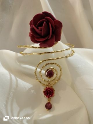 Bracciale Spalla con Rose arm cuff 