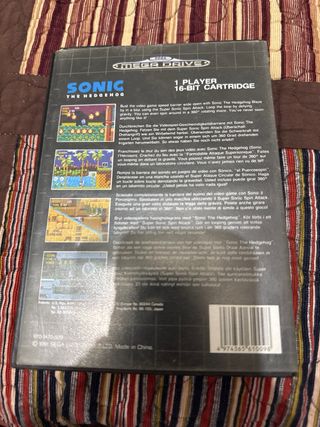 SEGA Mega Drive - Sonic the Hedgehog