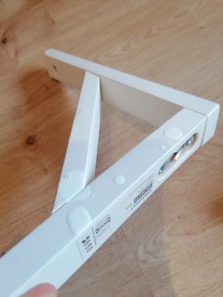 4 Soportes pared Ikea blancos