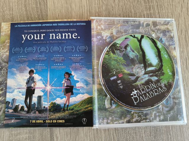 Blu-ray El Jardín de las Palabras