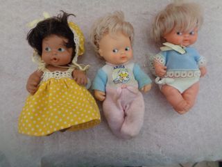 3 Muñecas Famosa Barriguitas