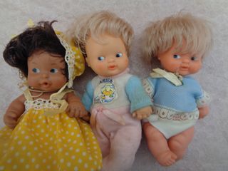 3 Muñecas Famosa Barriguitas