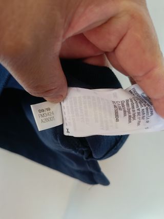 Polo Adidas - Talla M Azul