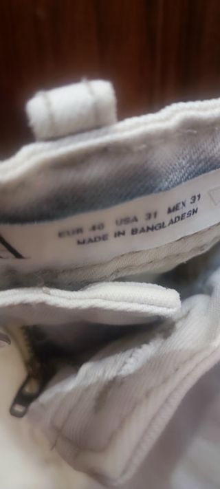 Bermudas Zara beige talla M