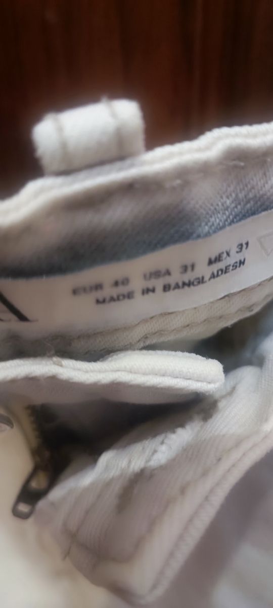 Bermudas Zara beige talla M