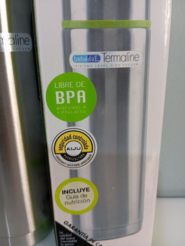 Termo Bebedué Termaline 500m, acero inoxidable
