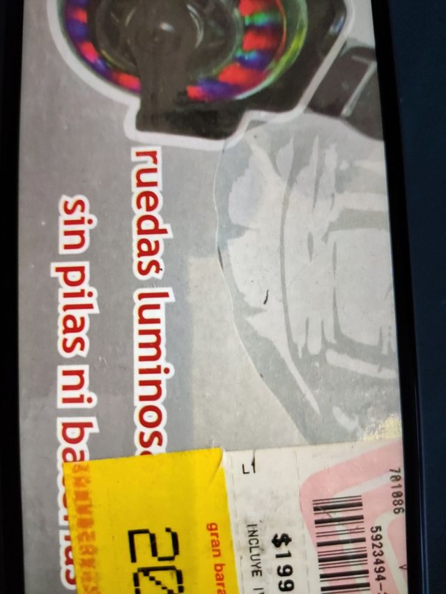 Ruedas LED Patines - Sin pilas