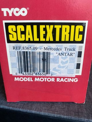 Scalextric Mercedes Antar camión