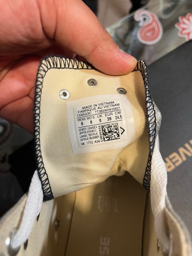 Converse All Star Glitter - Grigio Argento