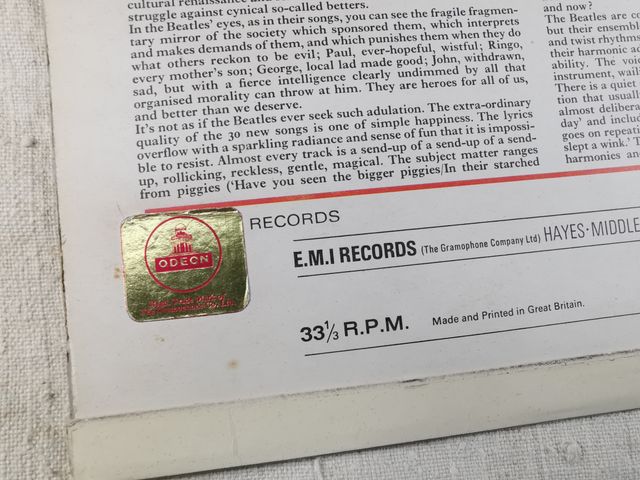 LP Beatles - Yellow Submarine (Odeon)