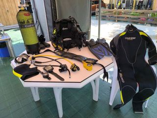 Equipo buceo Cressi Galileo