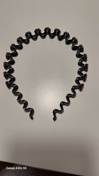 Cerchietto fiori rosa - nuovo