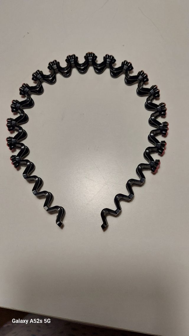 Cerchietto fiori rosa - nuovo