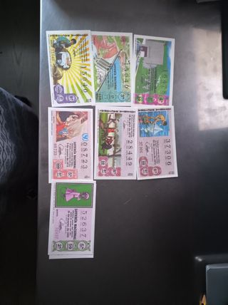 Lotería Nacional: 12 billetes antiguos
