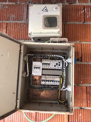 Cuadro eléctrico obra homologado
