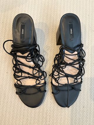Lote zapatos mujer n°38 - Rojos y negros