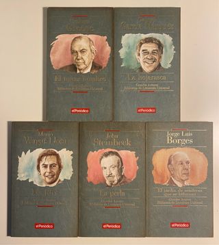 Lote 5 Grandes Autores Biblioteca Literatura Univ.