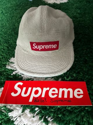 Gorra Supreme Reversible Terry Camp Cap Light Blue