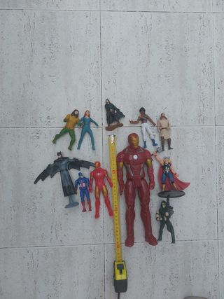 Lote de Figuras Superhéroes