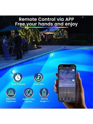 Luci Piscina LED 10W Lampada Sommergibile Foco