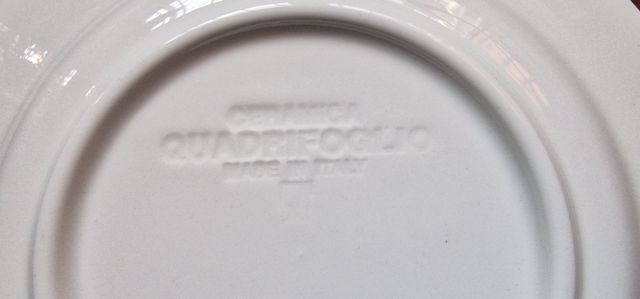 Vajilla italiana Quadrifoglio