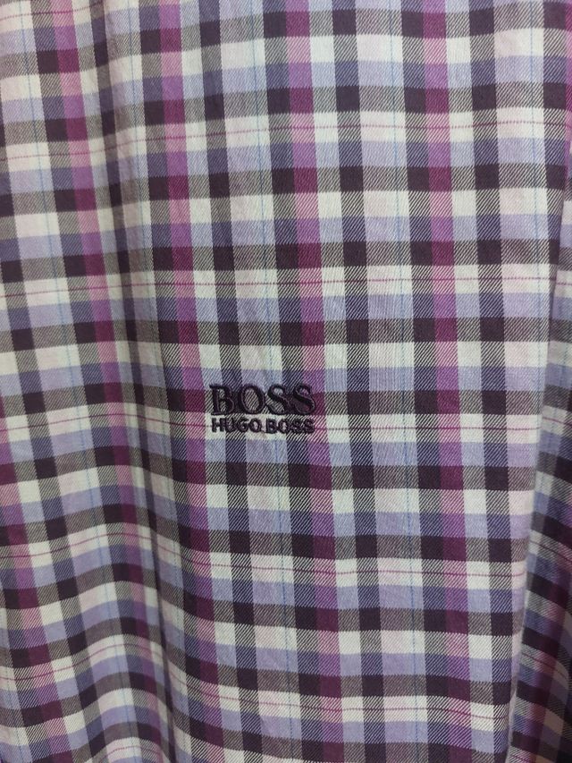 Camisa Hugo Boss L - Cuadros